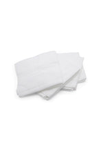 Load image into Gallery viewer, طقم مناشف وجه باللون الأبيض (4 قطع)
