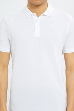 Load image into Gallery viewer, تيشيرت بولو باللون الأبيض