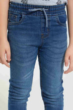 Load image into Gallery viewer, Indigo Elasticated Waist Jean For Boys