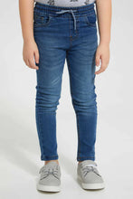 Load image into Gallery viewer, Indigo Elasticated Waist Jean For Boys