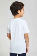 Load image into Gallery viewer, White Printed T-Shirt