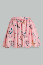 Load image into Gallery viewer, White And Pink Embellished Casual Set For Baby Girls (2 Piece)