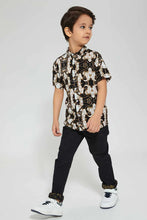 Load image into Gallery viewer, Black Reverse Print Jean