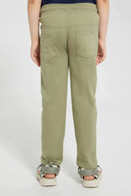 Load image into Gallery viewer, Olive Chino Trouser بنطلون تشينو باللون الزيتي