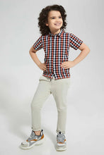 Load image into Gallery viewer, Multicolour Checkered Shirt قميص كاروهات متعدد الألوان