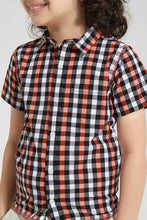 Load image into Gallery viewer, Multicolour Checkered Shirt قميص كاروهات متعدد الألوان