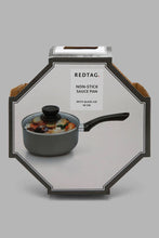 Load image into Gallery viewer, مقلاة صغيرة غير لاصقة دائرية باللون الأسود بغطاء (18سم)