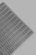 Load image into Gallery viewer, لبادة صحون منسوجة بلون رمادي