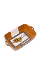 Load image into Gallery viewer, طبق خبز باللون المسطردة (كبير)