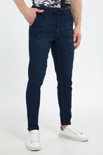 Load image into Gallery viewer, بنطلون سهل الإرتداء باللون الكحلي للرجال