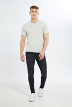 Load image into Gallery viewer, بنطلون سهل الإرتداء باللون الرمادي الداكن للرجال