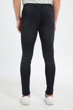 Load image into Gallery viewer, بنطلون سهل الإرتداء باللون الرمادي الداكن للرجال