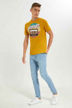 Load image into Gallery viewer, بنطلون جينز باللون الأزرق للرجال