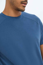 Load image into Gallery viewer, تيشيرت ريجلان باللون الأزرق للرجال