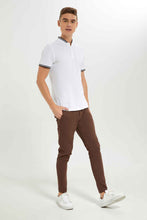 Load image into Gallery viewer, بنطلون سادة باللون البني للرجال
