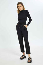 Load image into Gallery viewer, بنطلون أسود للنساء