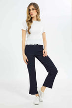 Load image into Gallery viewer, بنطلون كحلي للنساء