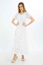 Load image into Gallery viewer, فستان باللون الأبيض للنساء