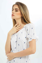 Load image into Gallery viewer, فستان باللون الأبيض للنساء