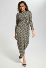 Load image into Gallery viewer, فستان بألوان متعددة للنساء