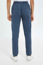 Load image into Gallery viewer, بنطلون باللون الأزرق للأولاد الكبار