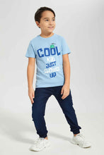 Load image into Gallery viewer, بنطلون جينز باللون الكحلي للأولاد الصغار