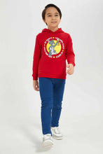 Load image into Gallery viewer, بنطلون جينز أزرق للأولاد الصغار