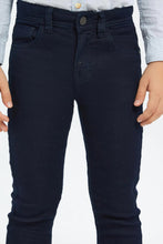 Load image into Gallery viewer, بنطلون جينز باللون الكحلي للأولاد الصغار