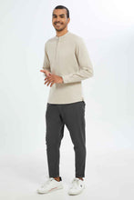 Load image into Gallery viewer, بنطلون سهل الأرتداء باللون الرمادي للرجال