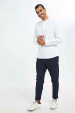 Load image into Gallery viewer, بنطلون رياضي سهل الأرتداء باللون الكحلي للرجال