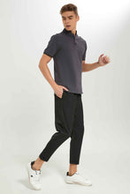 Load image into Gallery viewer, بنطلون رياضي باللون الأسود للرجال