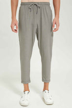 Load image into Gallery viewer, بنطلون سهل الارتداء باللون الرمادي للرجال