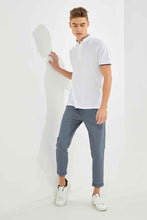 Load image into Gallery viewer, بنطلون رياضي باللون الكحلي بخصر مطاطي للرجال