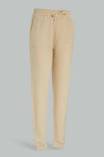 Load image into Gallery viewer, بنطلون جوغر باللون البيج للبنات الكبار