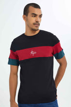 Load image into Gallery viewer, تشيرت بألوان متعددة للرجال