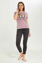 Load image into Gallery viewer, بنطلون جينز باللون الرمادي للنساء