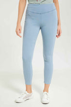 Load image into Gallery viewer, جيغنغ باللون الأزرق للنساء