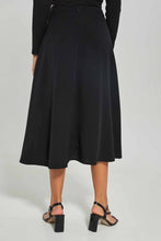 Load image into Gallery viewer, تنورة باللون الأسود للنساء