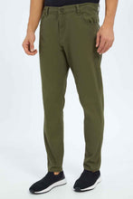 Load image into Gallery viewer, بنطلون باللون الزيتي للرجال