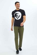 Load image into Gallery viewer, بنطلون باللون الزيتي للرجال