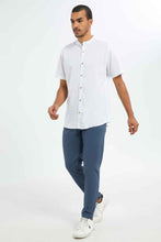 Load image into Gallery viewer, بنطلون رمادي بقصة ضيقة للرجال بخمسة جيوب