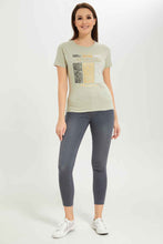 Load image into Gallery viewer, بنطلون جينز باللون الرمادي للنساء