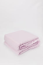 Load image into Gallery viewer, طقم شرشف سرير باللون البنفسجي بملمس بارز3 قطع (حجم مزدوج)