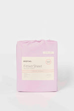 Load image into Gallery viewer, شرشف مطاطي باللون الرمادي (مزدوج)