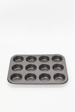 Load image into Gallery viewer, صينية حلويات من 12 قالب باللون الرمادي