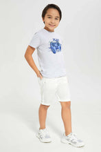 Load image into Gallery viewer, طقم تيشيرت بطبعة فيديو جيم بألوان متنوعة للأولاد الصغار (3 قطع)