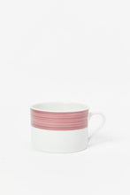 Load image into Gallery viewer, طقم عشاء مطبوع باللون الأبيض والوردي (20 قطعة)