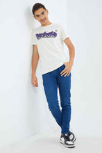 Load image into Gallery viewer, بنطلون جينز جوغر باللون الأزرق للأولاد الكبار