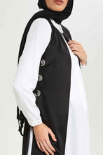 Load image into Gallery viewer, كارديغان باللون الأسود للنساء