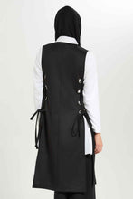 Load image into Gallery viewer, كارديغان باللون الأسود للنساء